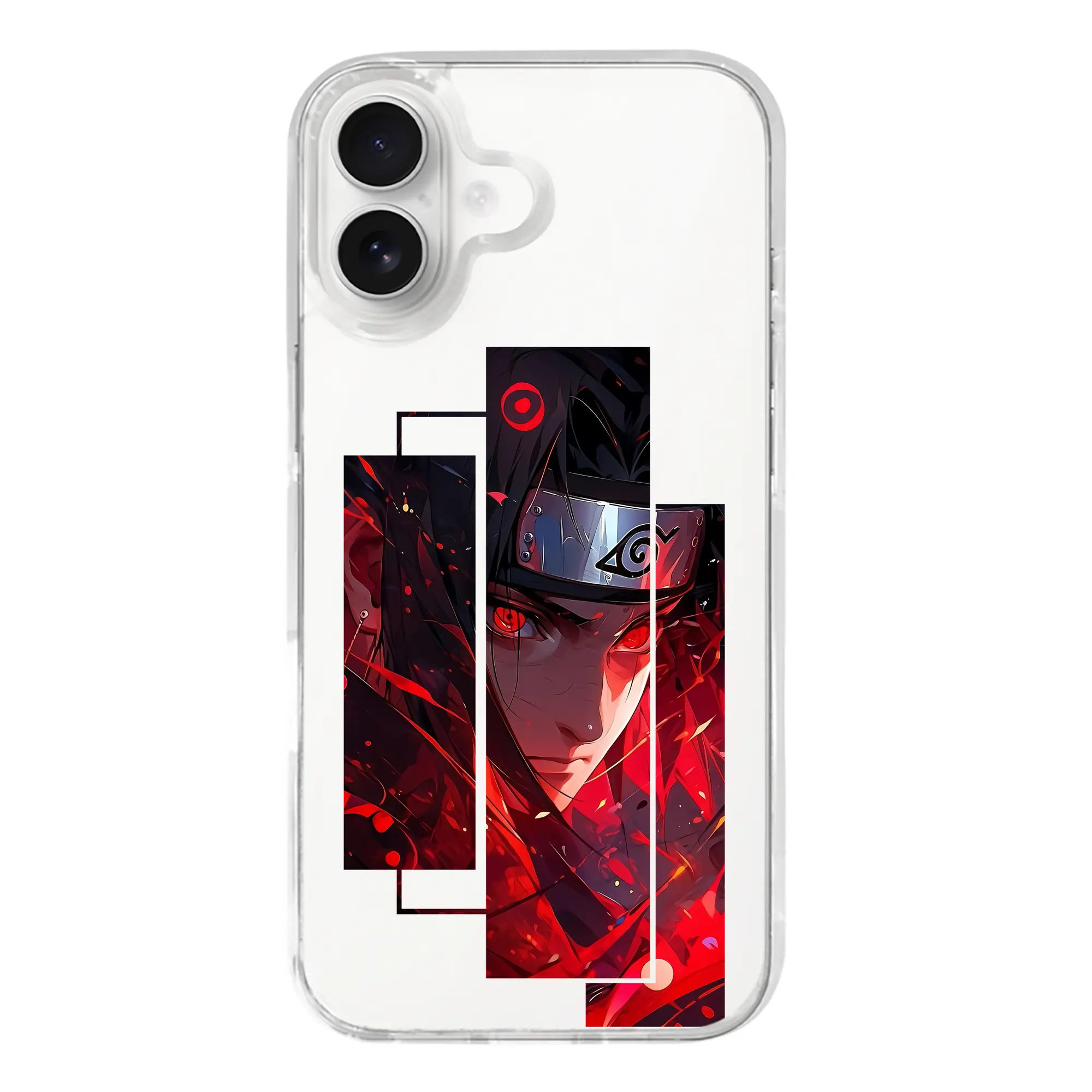 ナルト グッズ うちは イタチ - iPhone 17シリーズ 透明スマホケース – 薄型・耐衝撃・精密フィット保護カバー